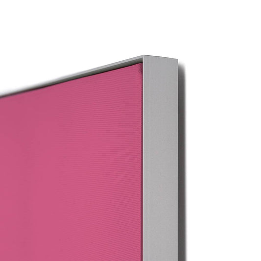 Textilspannrahmen A1 – 22 mm Aluminium Wandrahmen mit Silikonkeder | Einseitig & Elegant