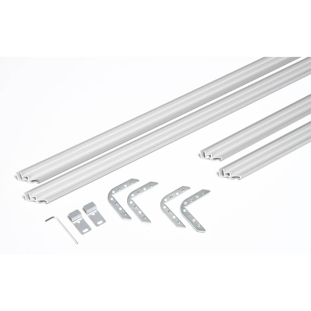 Textilspannrahmen A1 – 22 mm Aluminium Wandrahmen mit Silikonkeder | Einseitig & Elegant